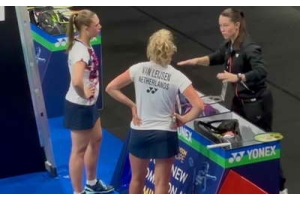 Vrouwendubbel-soap op het NK: vriendschap en een 'Finale' in de 1e ronde