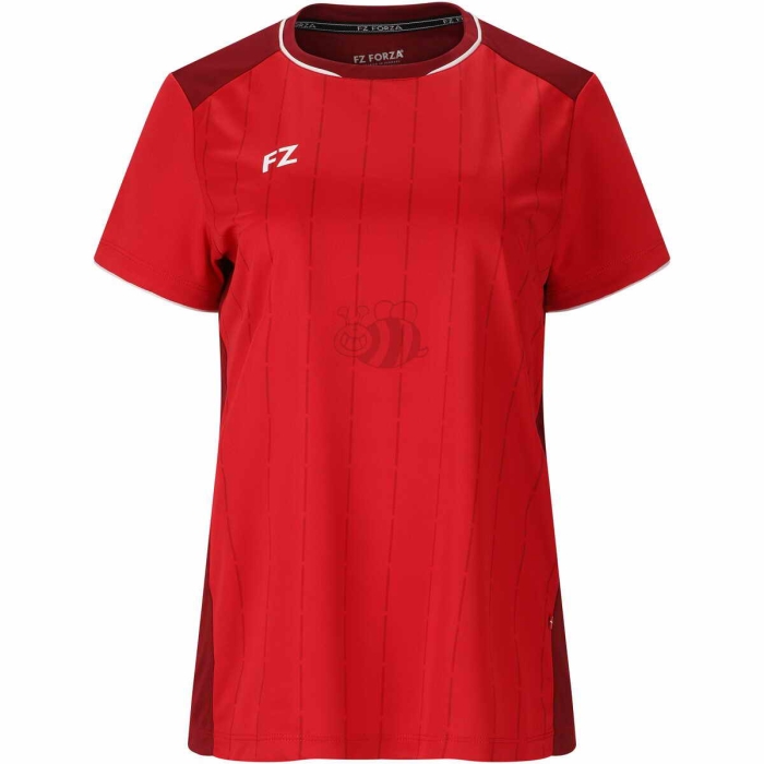 Forza-T-shirt-CL2603-W-Red-Lady-1