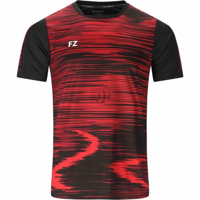 Forza-T-shirt-CL2605-M-Black/Red-1