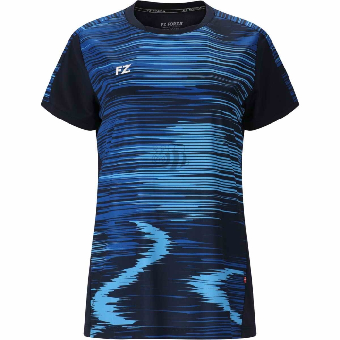 Forza-T-shirt-CL2605-W-Black/Blue-Lady-1