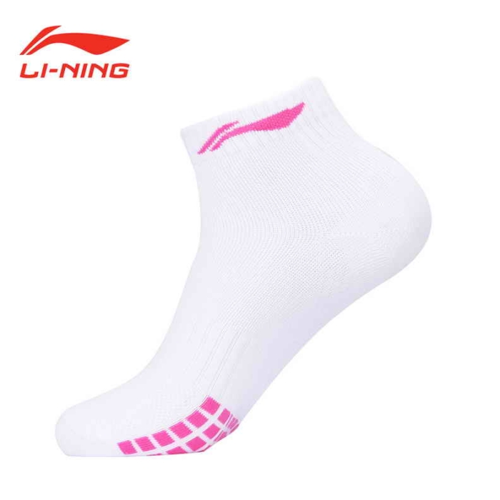Li-Ning-Sok-AWSJ166-White/Pink-Lady-1