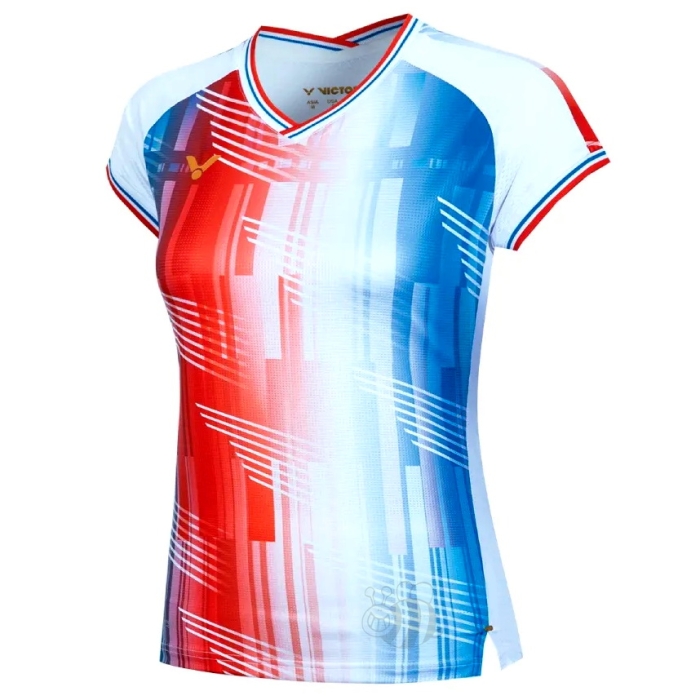 Victor-T-shirt-T-61001-A-White-Lady-1