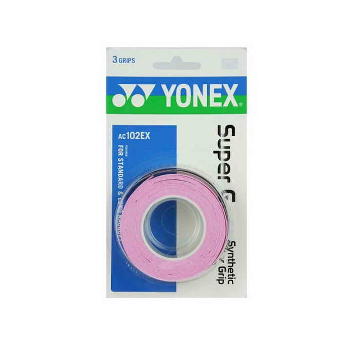 Yonex-Overgrip-AC-102-3-pak-French-Pink-107-1
