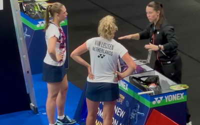 Vrouwendubbel-soap op het NK: vriendschap en een 'Finale' in de 1e ronde