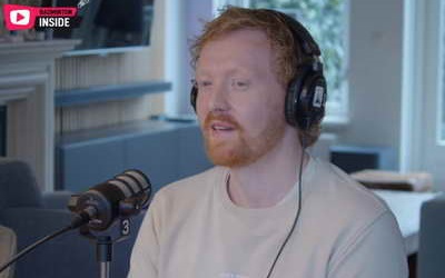 Mike in podcast Badminton Inside