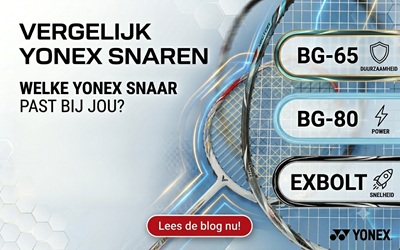 Welke Yonex badmintonsnaar past bij jouw spel?