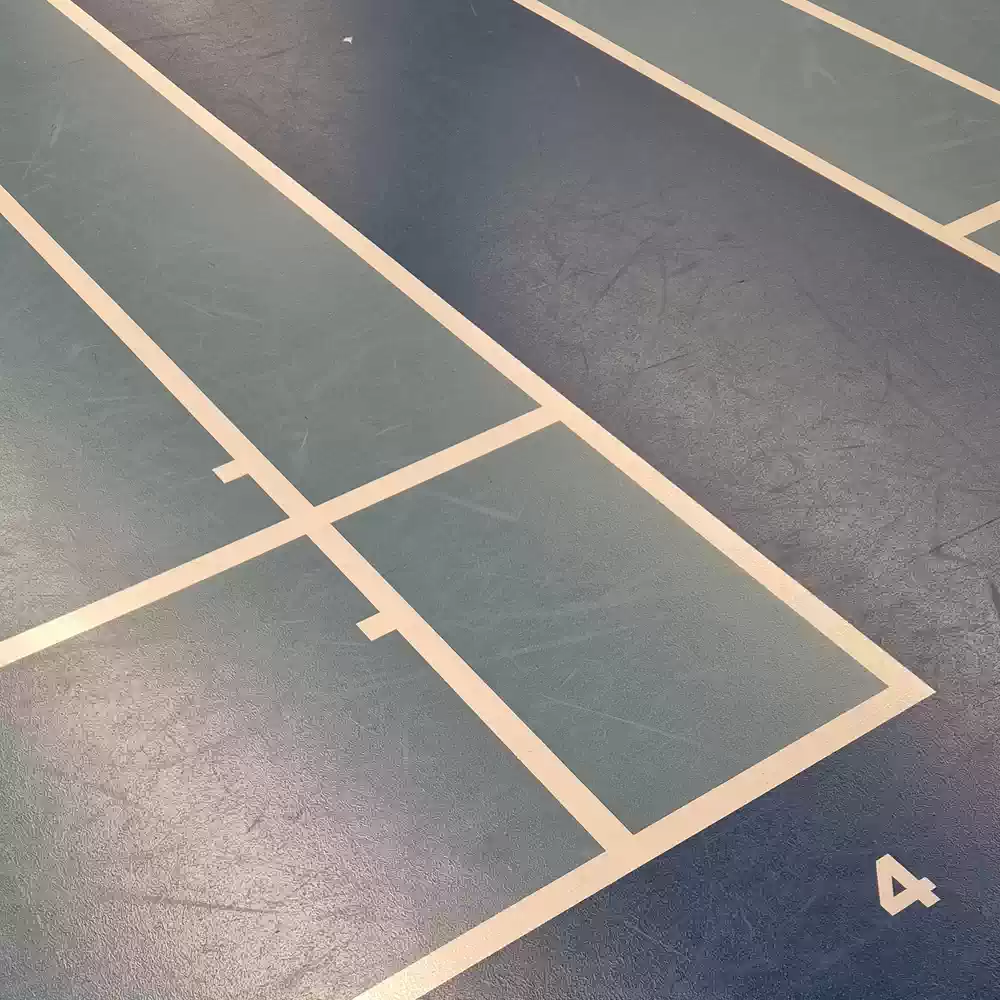 Testen van shuttles Referentie voor testen van badmintonshuttles